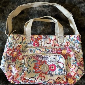 Floral kipling bag